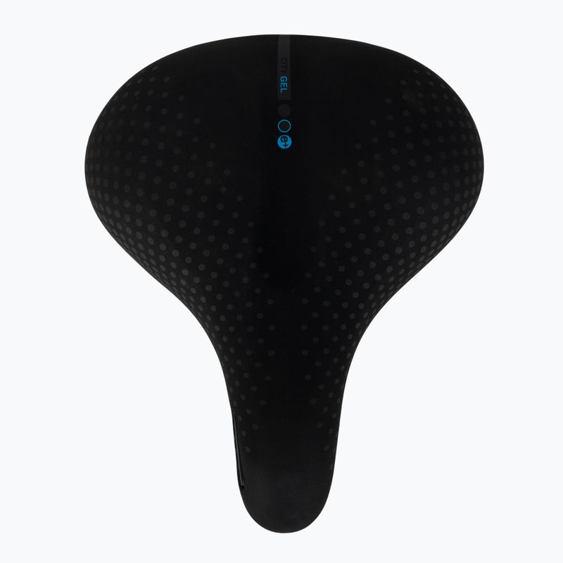 Cyklistické sedlo SAN MARCO City Gel Small 60-90° black 3