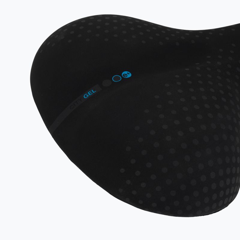 Cyklistické sedlo SAN MARCO City Gel Small 60-90° black 5