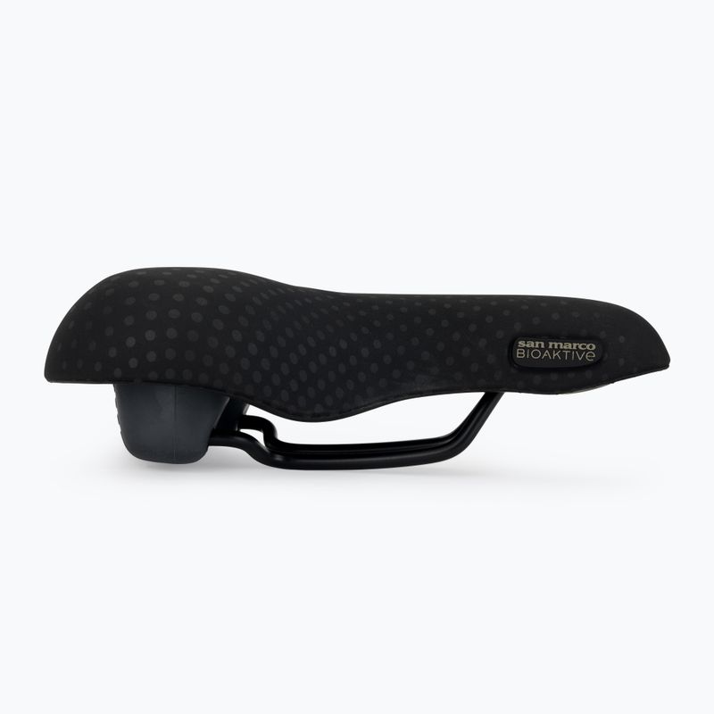 Cyklistické sedlo SAN MARCO Trekking Gel Large 30-60° black 2