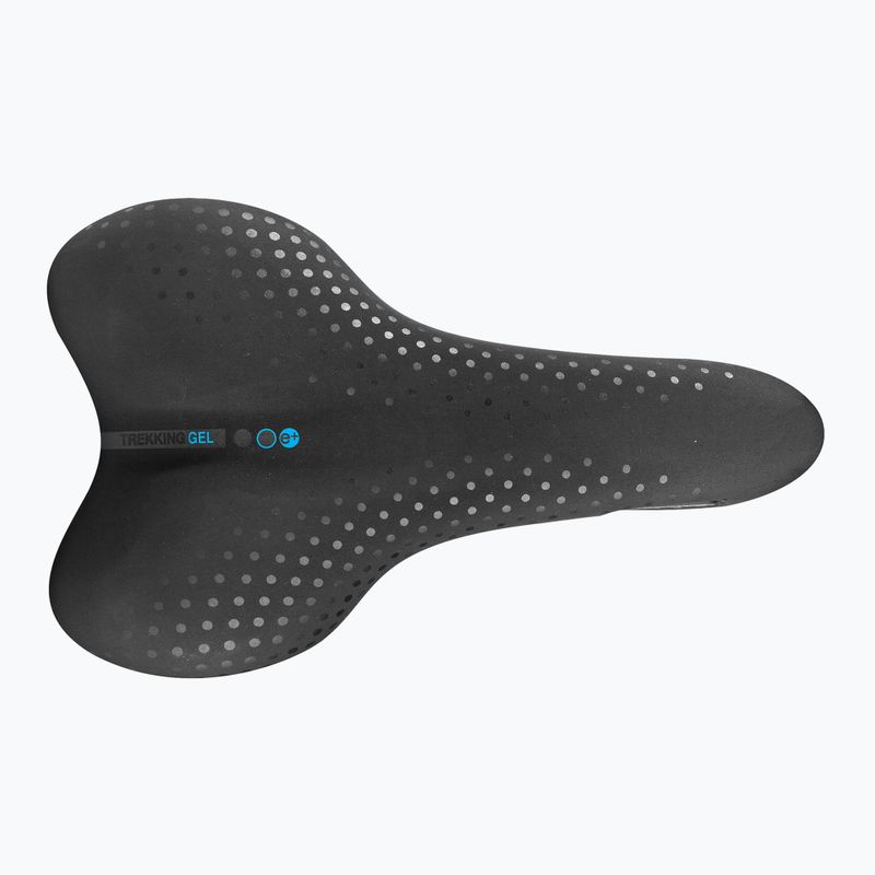 Cyklistické sedlo SAN MARCO Trekking Gel Small 30-60° black