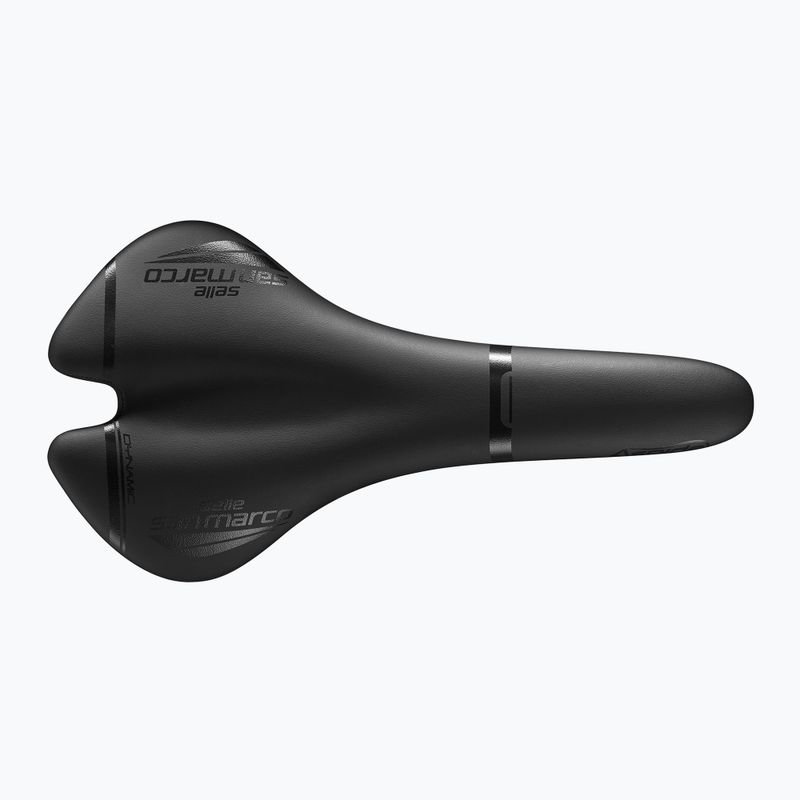 Cyklistické sedlo SAN MARCO Aspide Dynamic Narrow blackě
