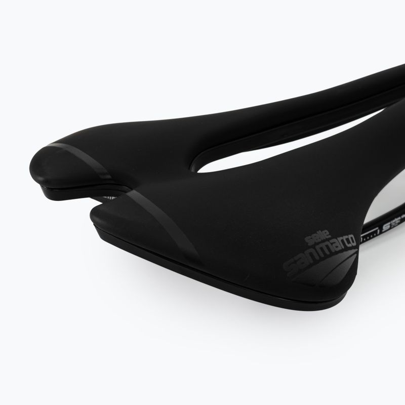 Pánské cyklistické sedlo SAN MARCO Aspide Short Sport Wide Open black 5