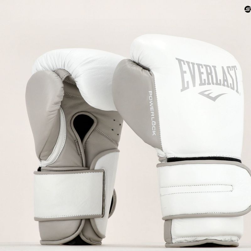 Boxerské rukavice EVERLAST Power Lock 2 Premium white EV2272 8