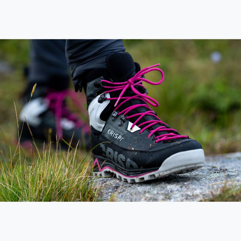 Trekové boty Crispi Attiva BP GTX black magent 5