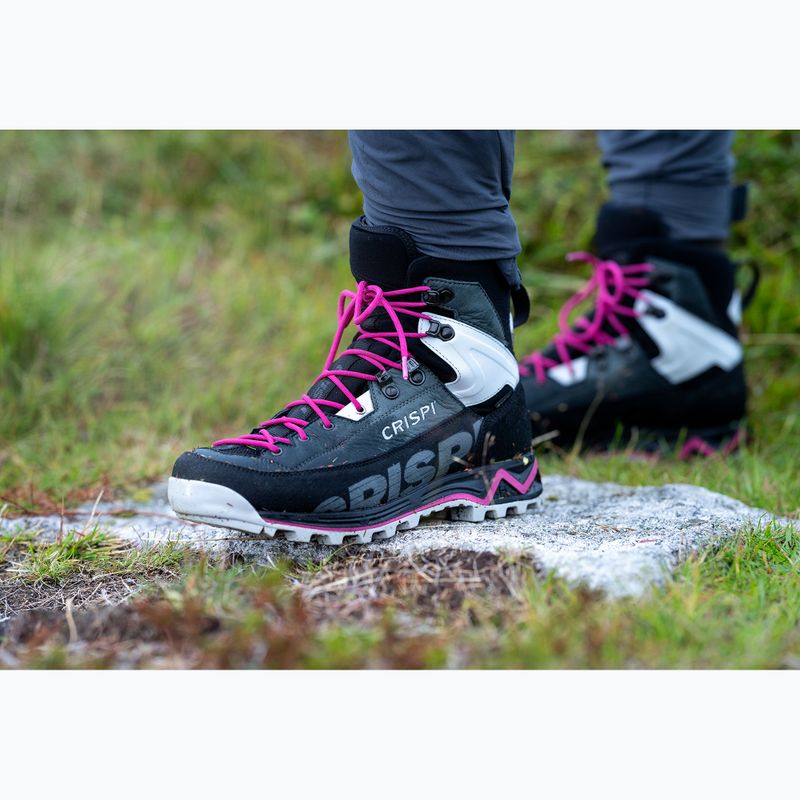 Trekové boty Crispi Attiva BP GTX black magent 6