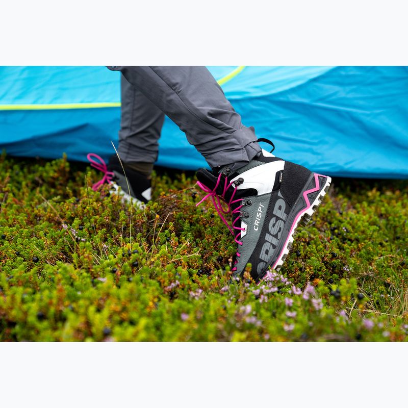 Trekové boty Crispi Attiva BP GTX black magent 8