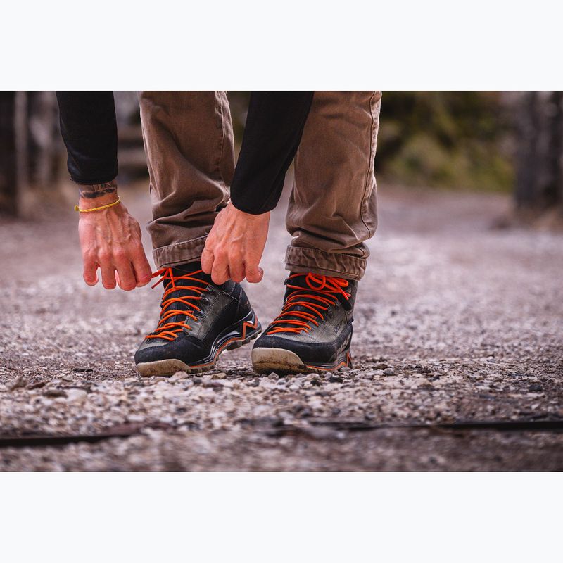 Trekové boty Crispi Attiva BP GTX black/orange 4