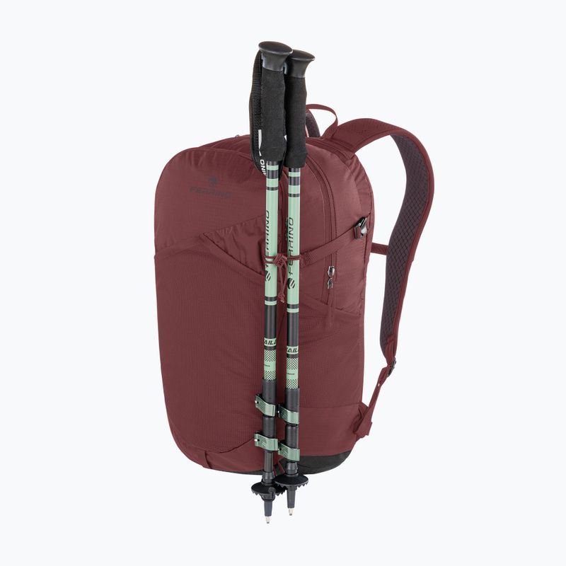 Turistický batoh Ferrino Post 25 l burgundy 3