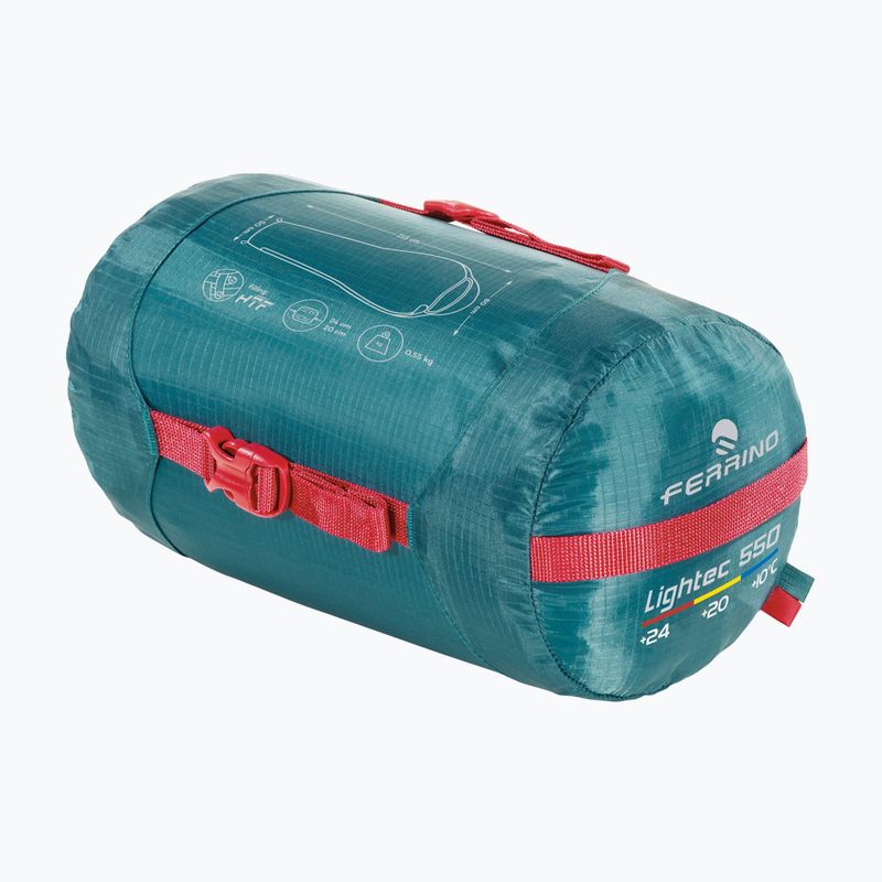 Ferrino Lightech 550 nový zelený spací pytel 8