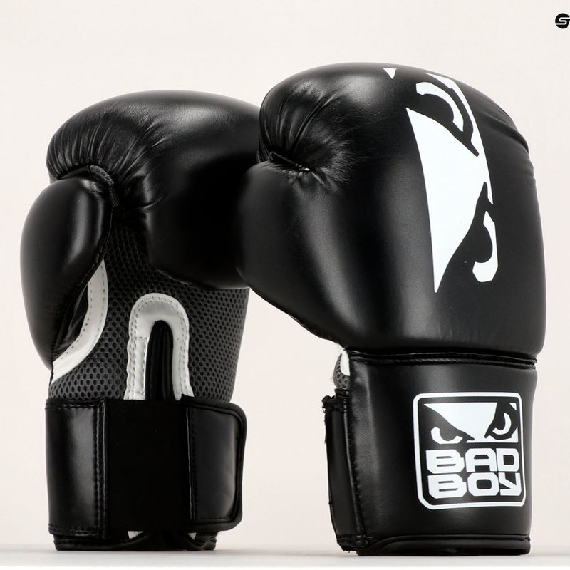Černobílé boxerské rukavice Bad Boy Titan BBEA0008 7