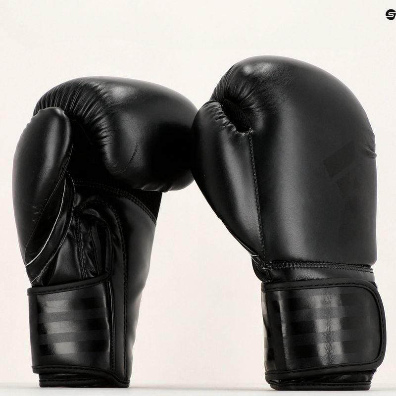 Boxerské rukavice Adidas Hybrid 80 černé ADIH80 7