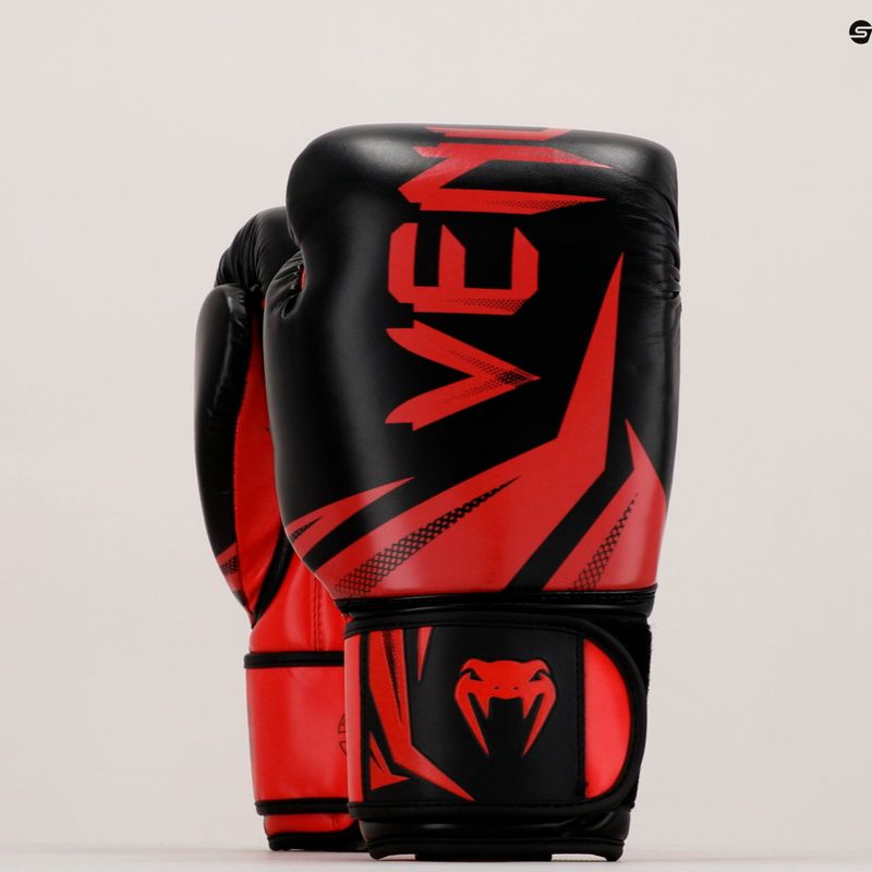 Boxerské rukavice Venum Challenger 3.0 Red/Black 03525-100-10OZ 10