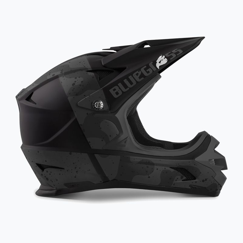 Cyklistická přilba Bluegrass Intox black camo matte 3