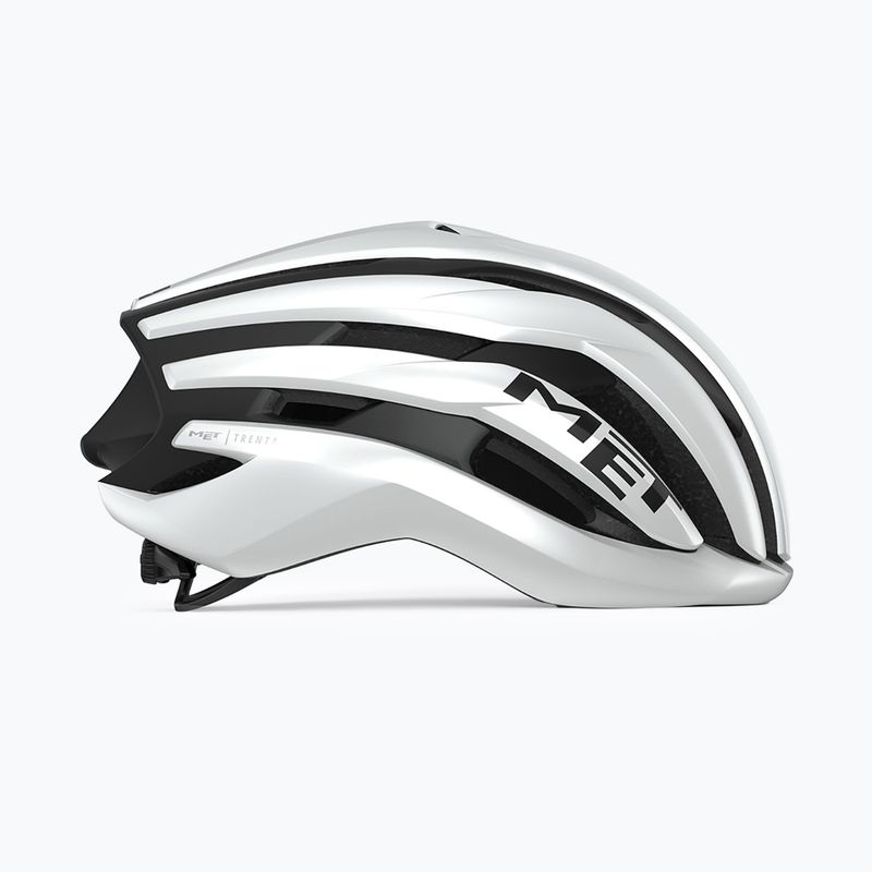 Cyklistická přilba MET Trenta Mips white/black matte glossy 2