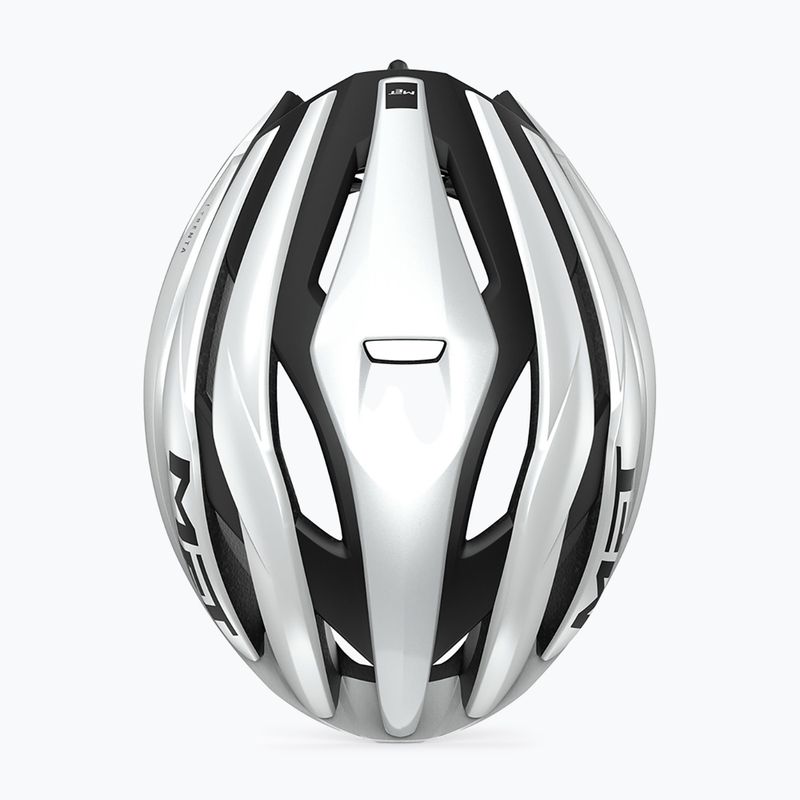 Cyklistická přilba MET Trenta Mips white/black matte glossy 4