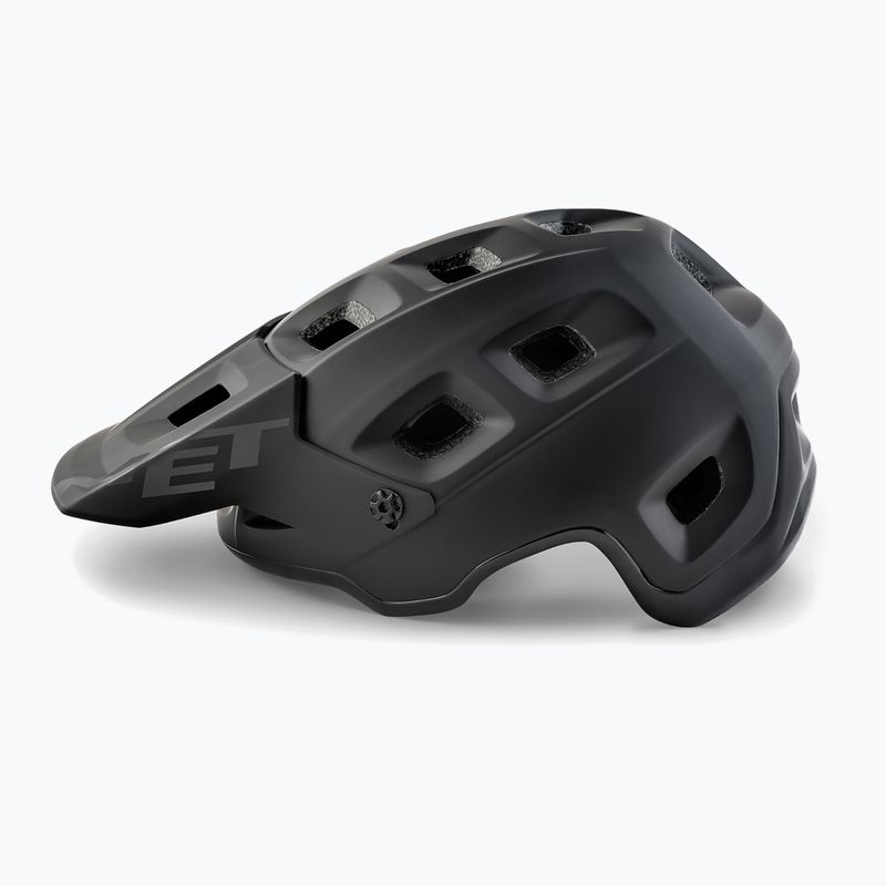 Cyklistická přilba MET Terranova black matte glossy 3