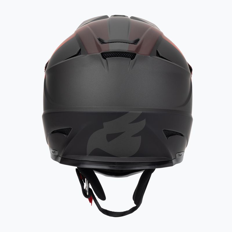 Cyklistická helma Bluegrass Intox black red matt 4