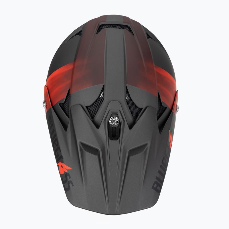 Cyklistická helma Bluegrass Intox black red matt 6