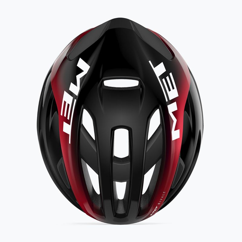 Cyklistická přilba MET Rivale II Mips black/red metallic glossy 4