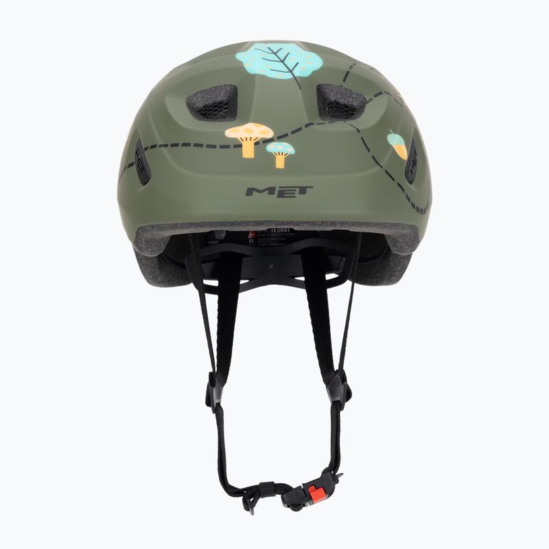 Dětská cyklistická přilba MET Hooray green forest glossy 2