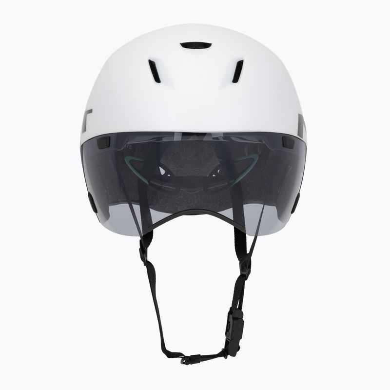Cyklistická helma MET Codatronica white/silver matte glossy 2