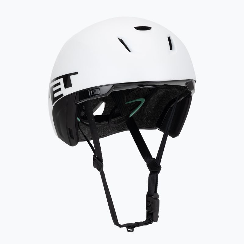 Cyklistická helma MET Codatronica white/silver matte glossy 8
