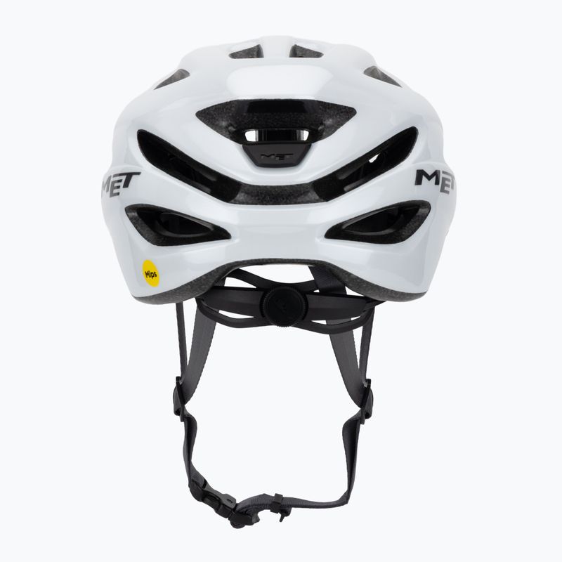 Cyklistická helma MET Idolo Mips white glossy 4