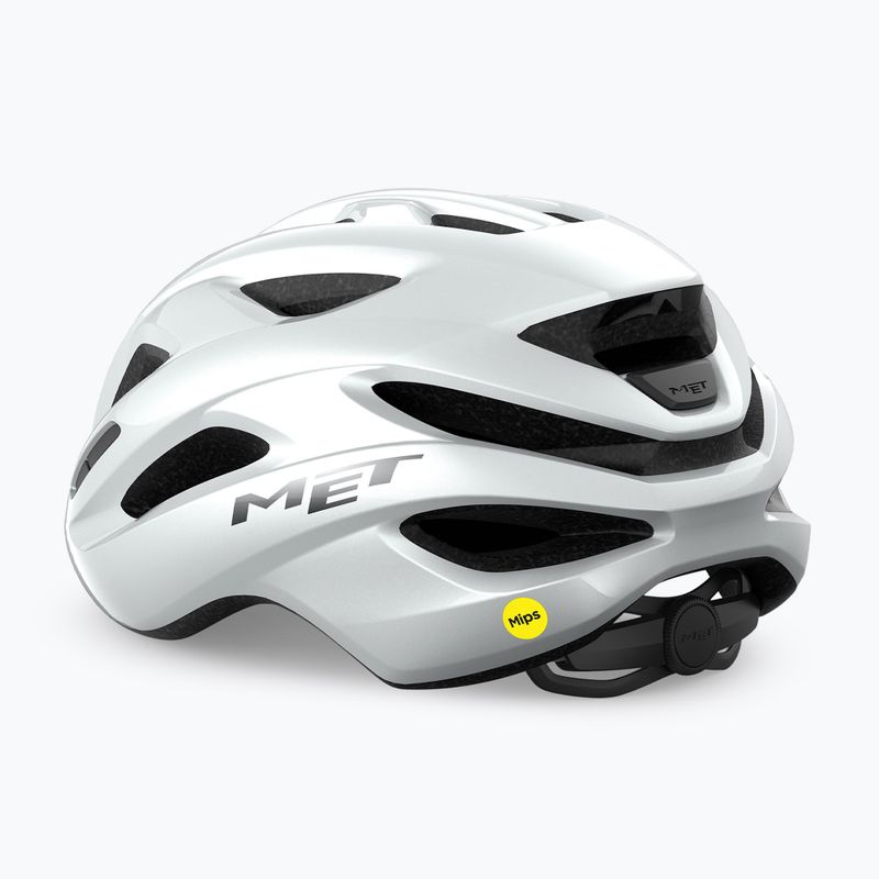 Cyklistická helma MET Idolo Mips white glossy 2