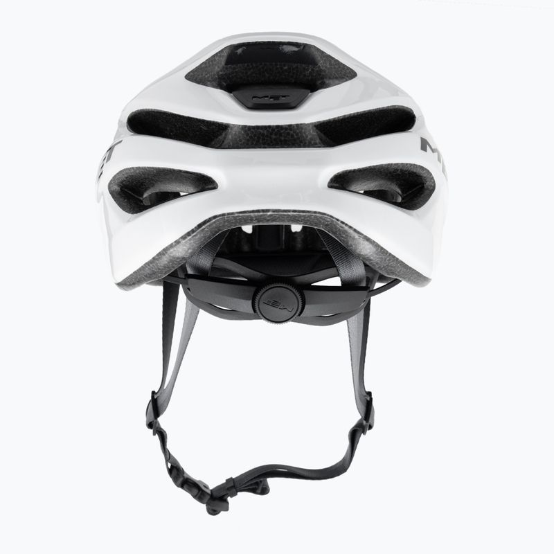 Cyklistická helma MET Idolo white glossy 3