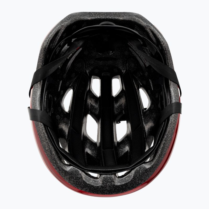 Cyklistická helma MET Idolo red metallic glossy 5