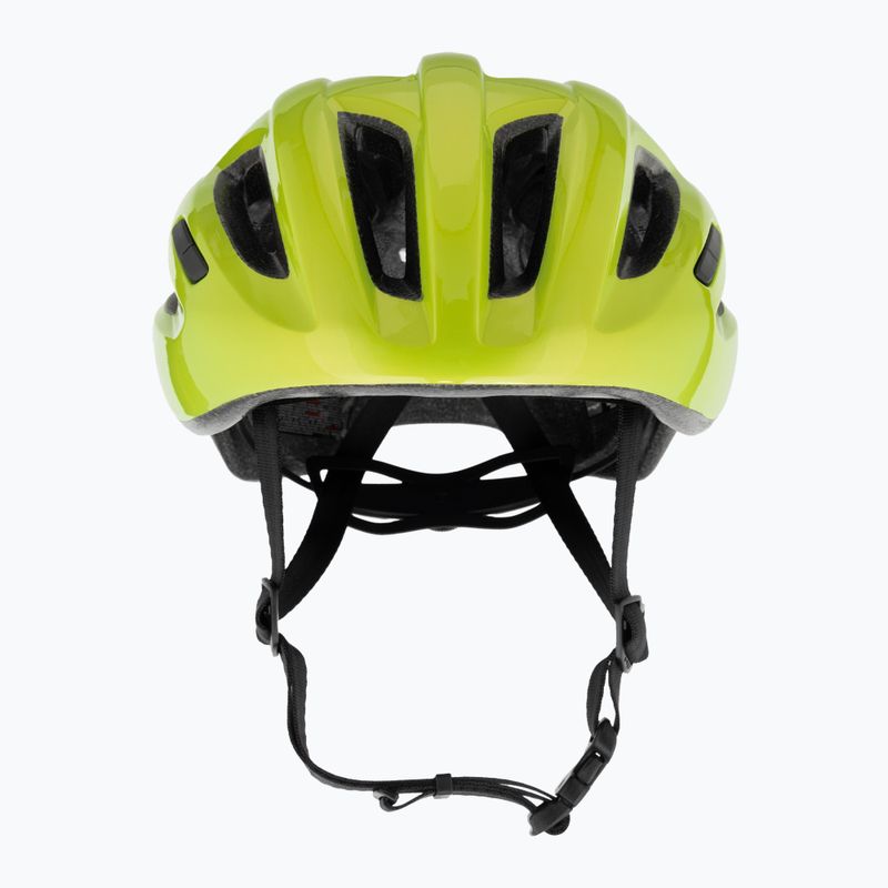 Cyklistická helma MET Idolo lime yellow metallic glossy 2