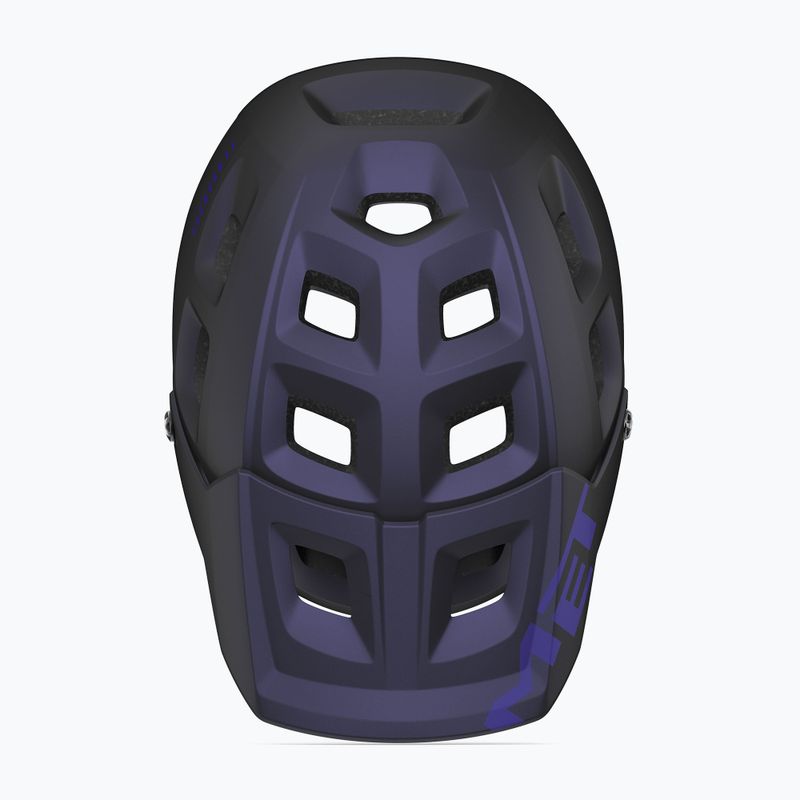 Cyklistická přilba MET Terranova dark violet matte 5