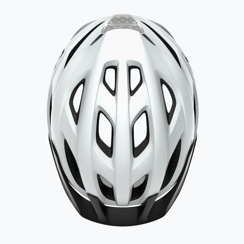Cyklistická helma MET Crossover white matt 7