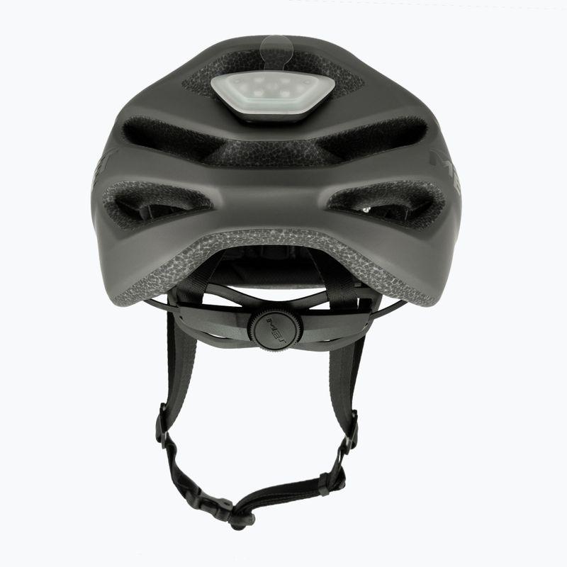 Cyklistická helma MET Crossover titanium matt 3