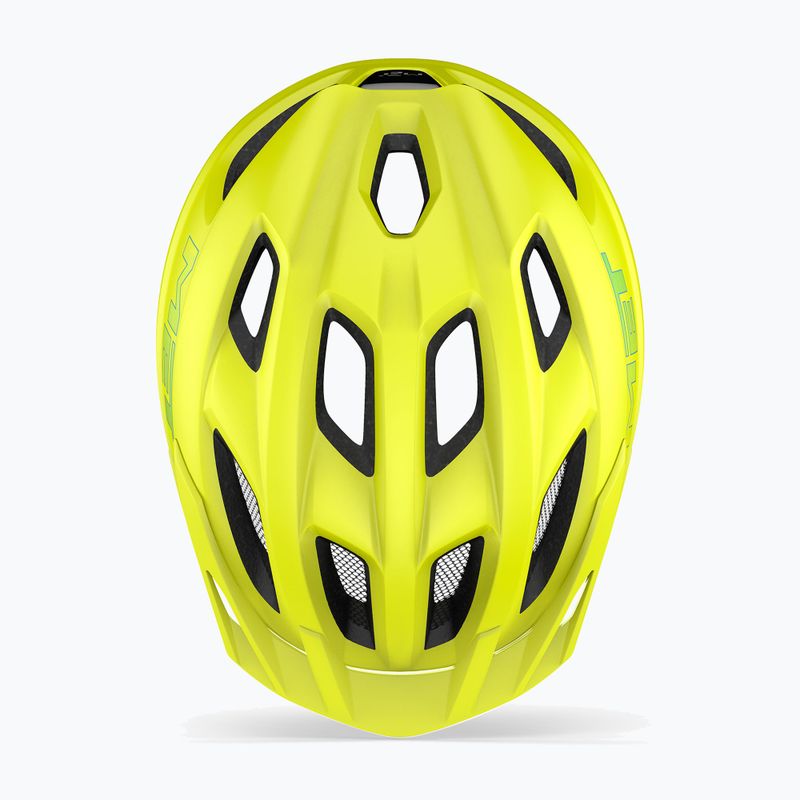 Dětská cyklistická helma MET Crackerjack Mips lime matt 4