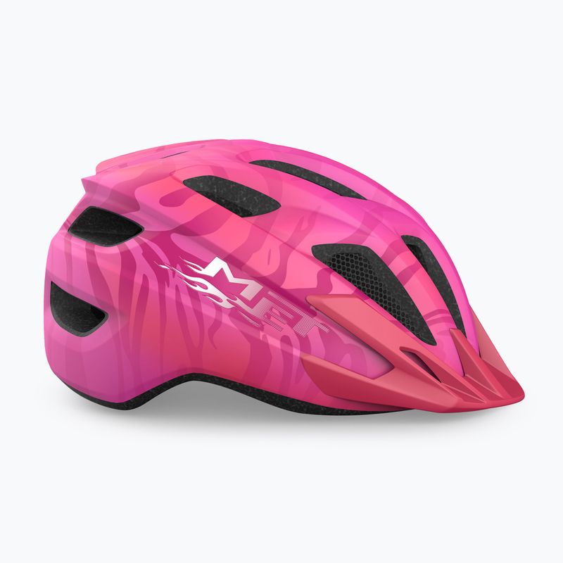 Dětská cyklistická helma MET Crackerjack Mips pink matt 3