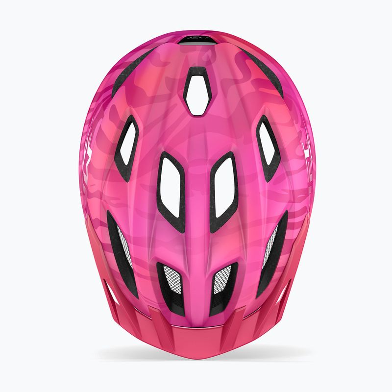 Dětská cyklistická helma MET Crackerjack Mips pink matt 4