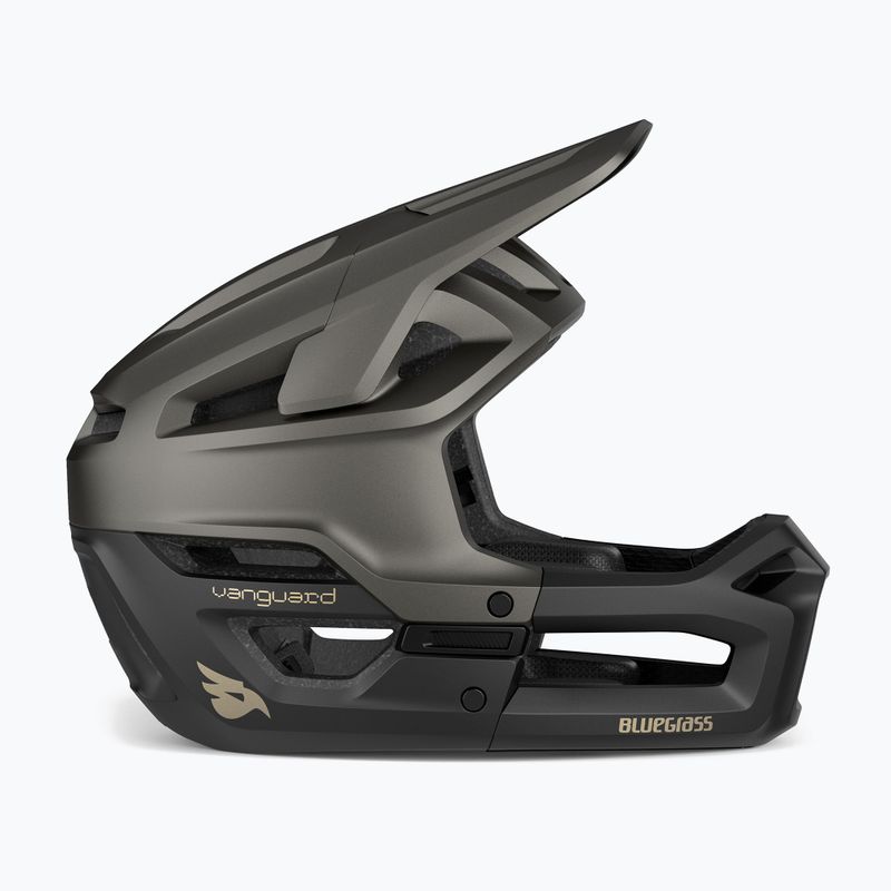 Cyklistická přilba Bluegrass Vanguard black matte 2