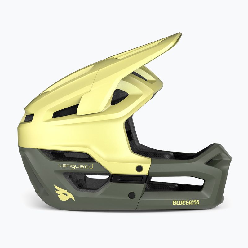 Cyklistická přilba Bluegrass Vanguard lime matte 2