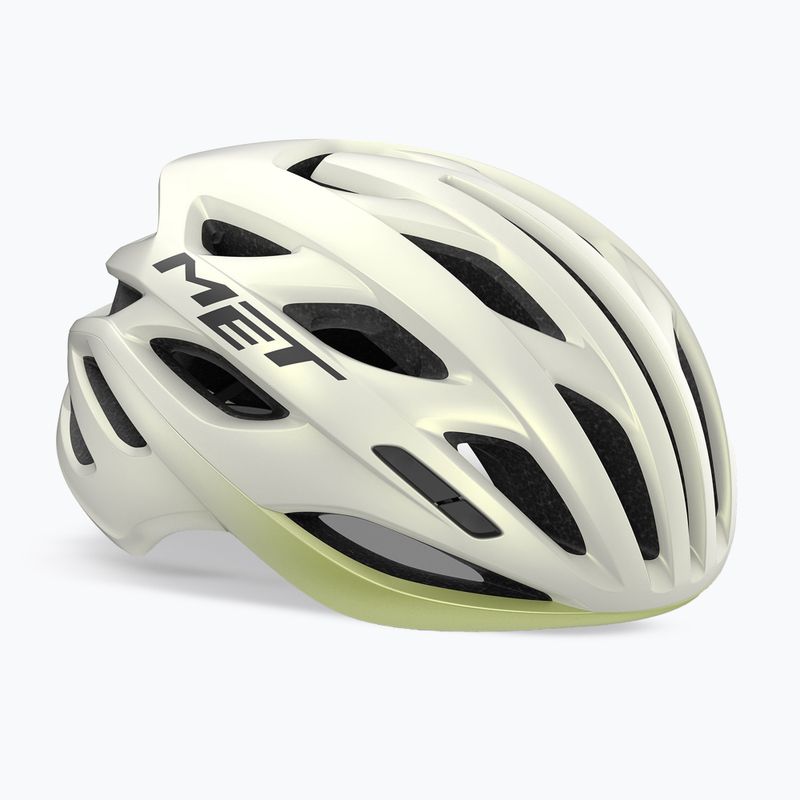 Cyklistická přilba MET Estro Mips vanilla ice/lime matt