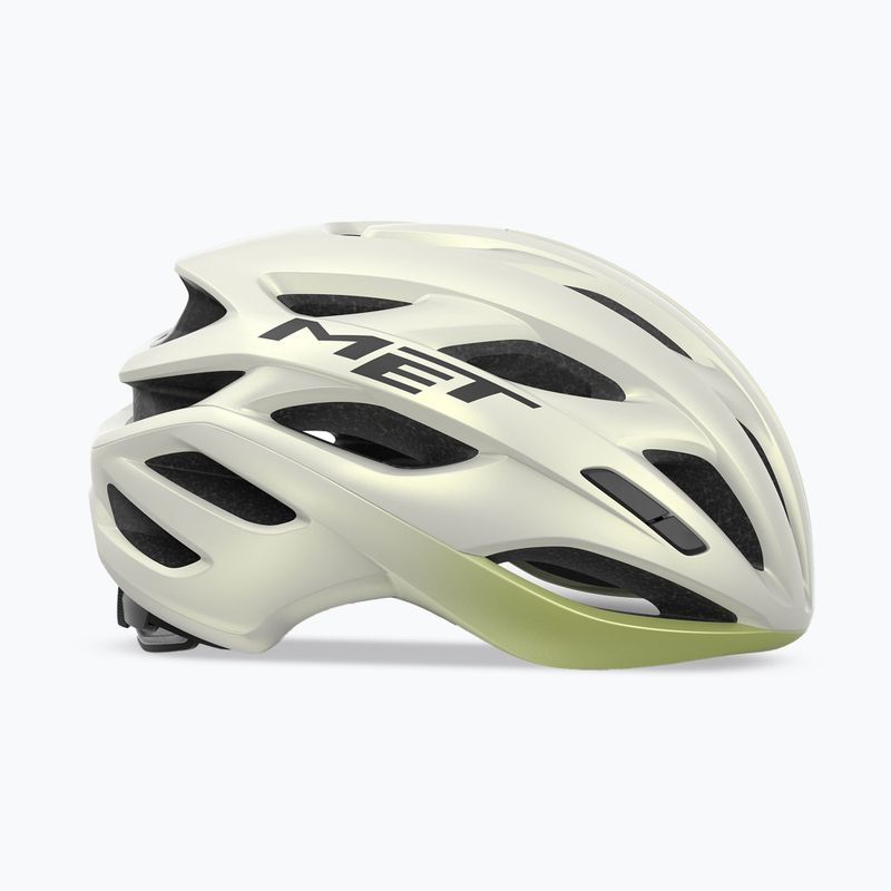Cyklistická přilba MET Estro Mips vanilla ice/lime matt 2