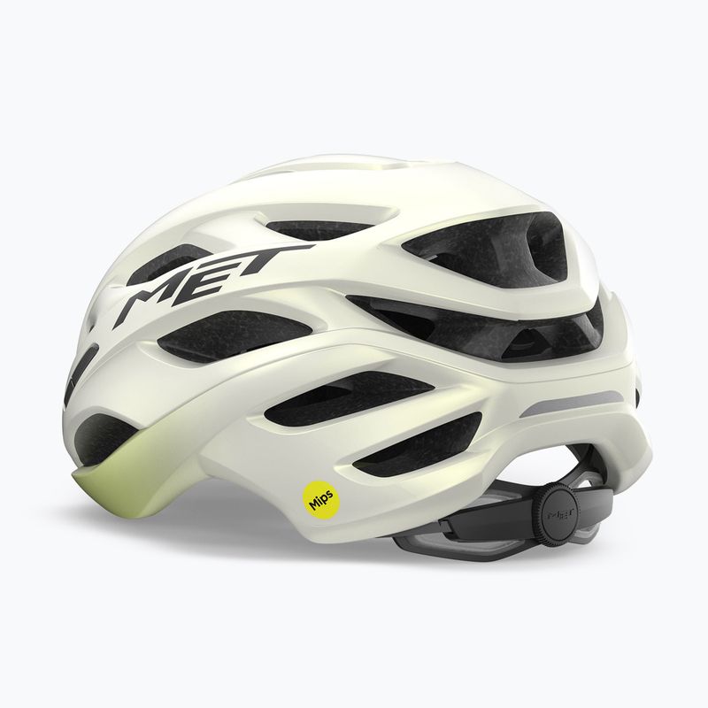 Cyklistická přilba MET Estro Mips vanilla ice/lime matt 3