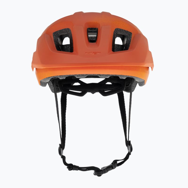 Cyklistická helma MET Echo orange rust matt 2