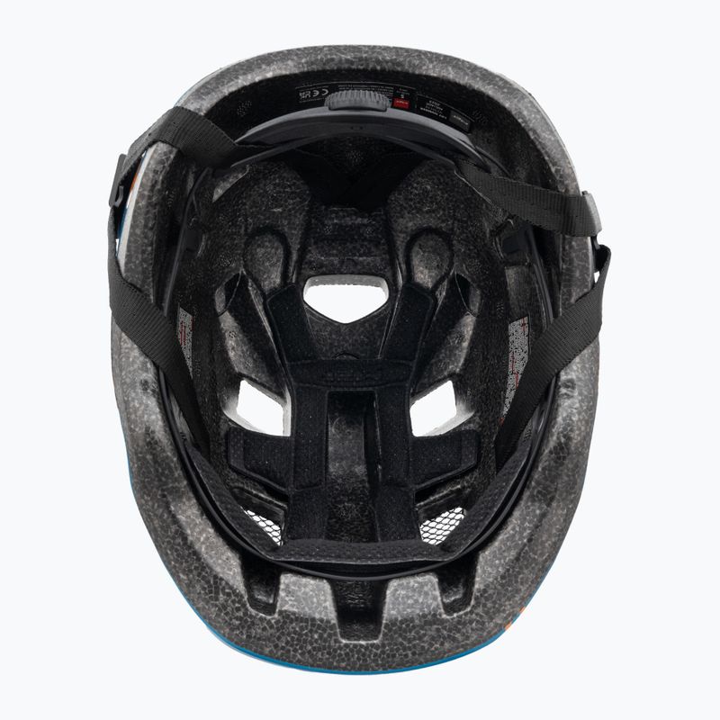 Dětská cyklistická helma  MET Hooray blue teckel glossy 5