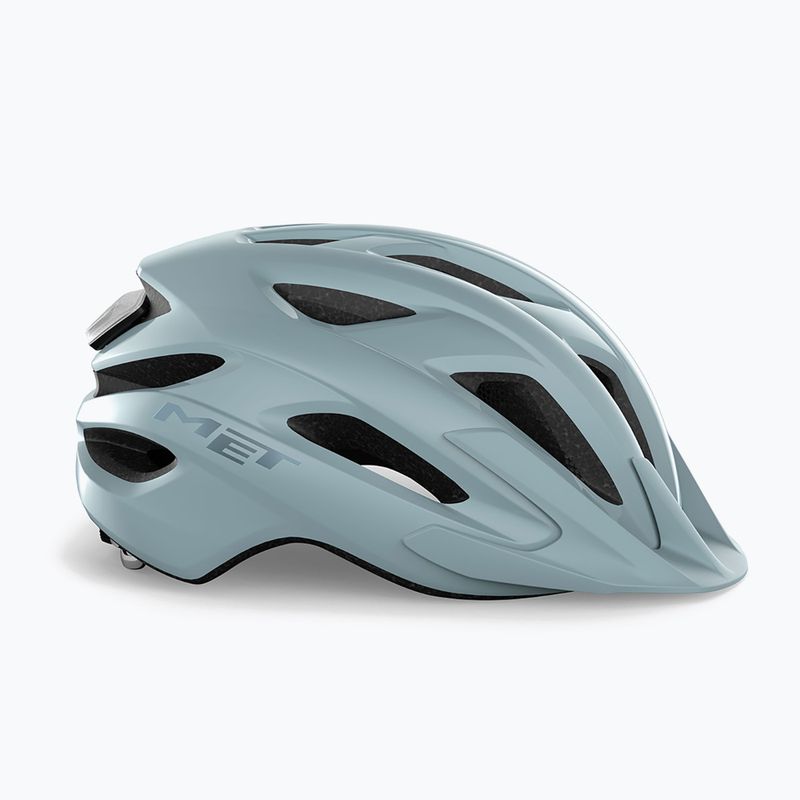 Cyklistická helma MET Crossover stone blue matt 3