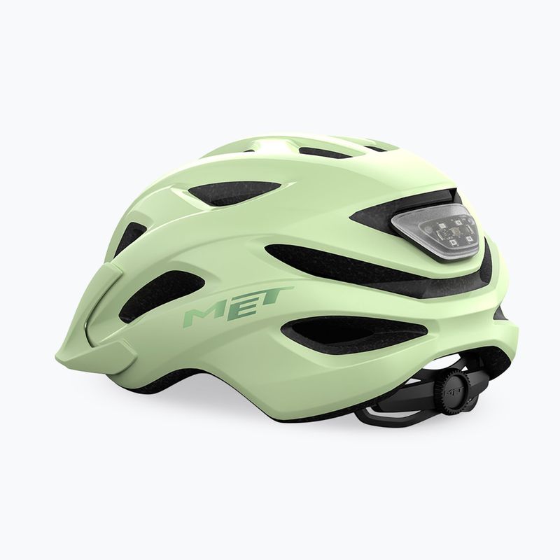 Cyklistická helma MET Crossover mint glossy 2