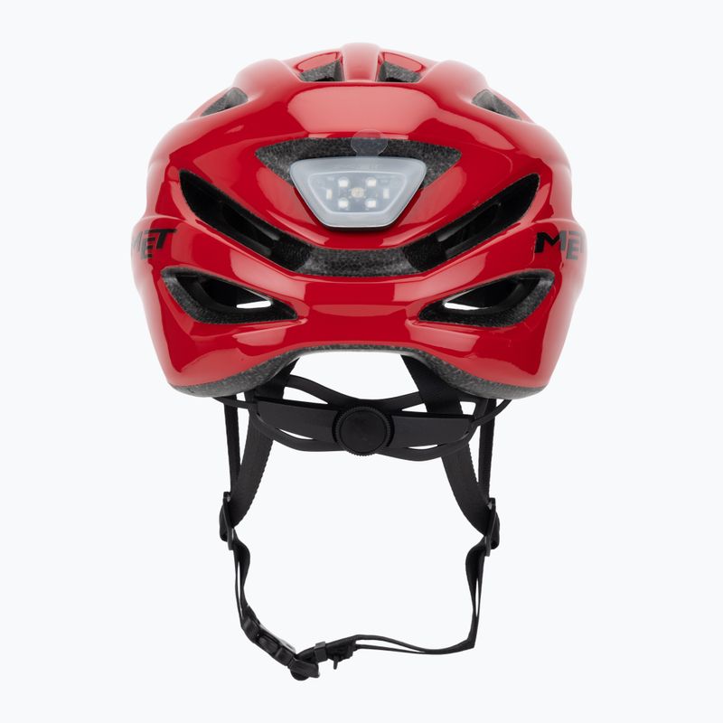 Cyklistická helma MET Crossover red matt 4