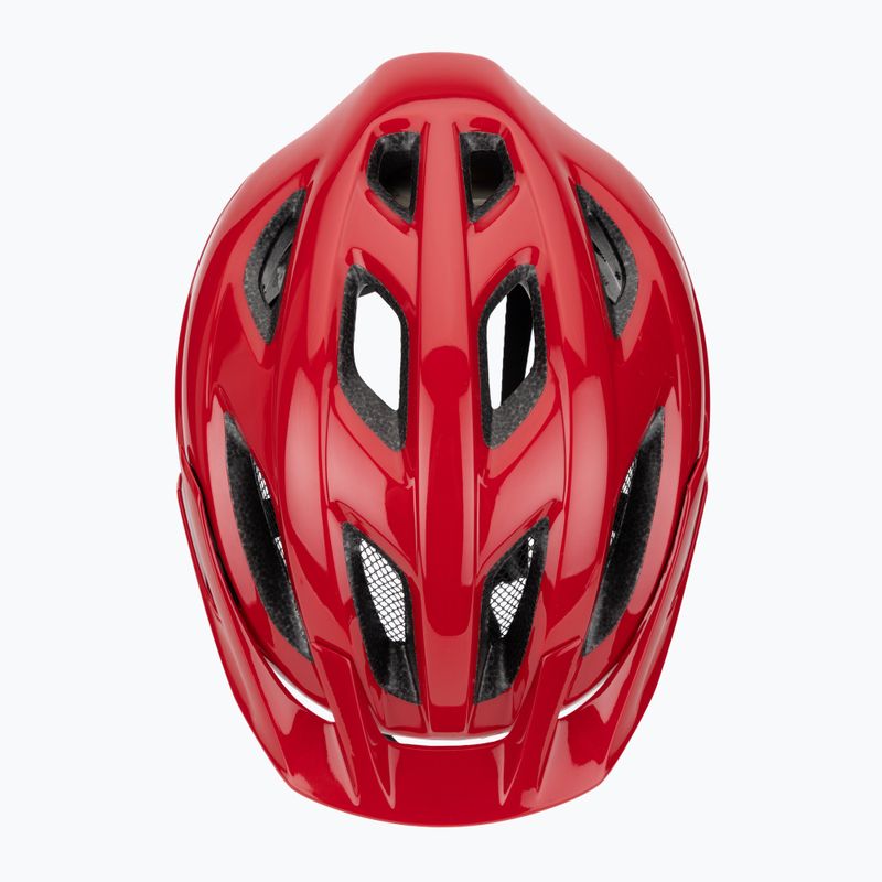 Cyklistická helma MET Crossover red matt 6