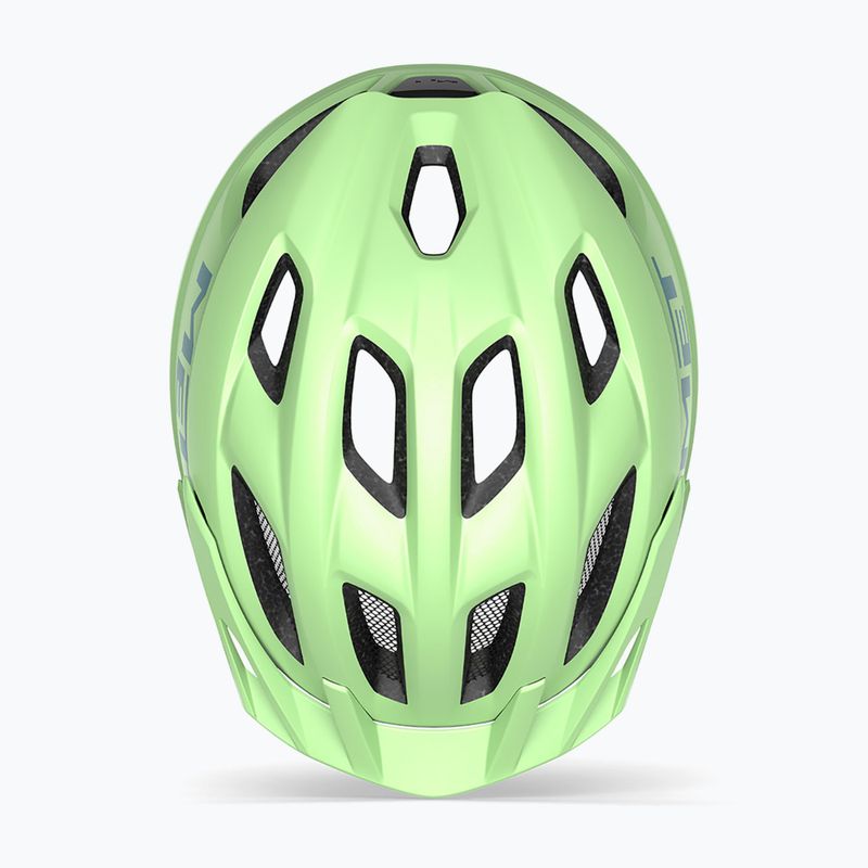 Dětská cyklistická helma MET Crackerjack mint matt 4