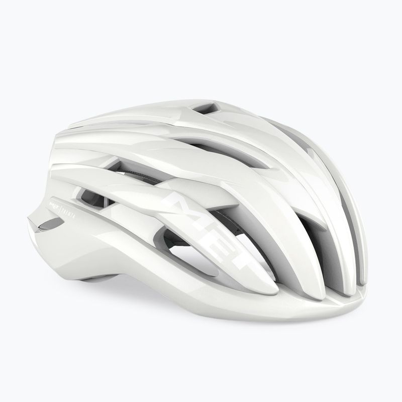 Cyklistická helma MET Trenta Mips absolute white le 2